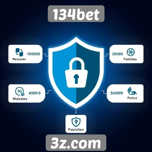Características de segurança do site 134bet